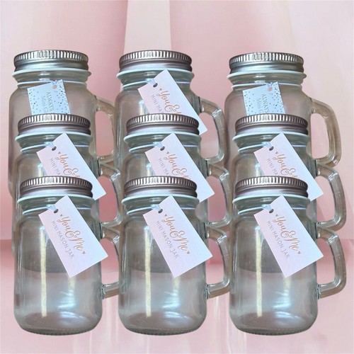 Mini glass mason jars - mason,