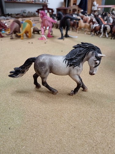 Schleich andalusian stallion - schleich,