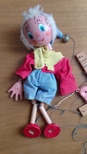 Vintage pelham noddy puppet - noddy, in