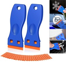 100 Pcs Plastic Scraper Razor