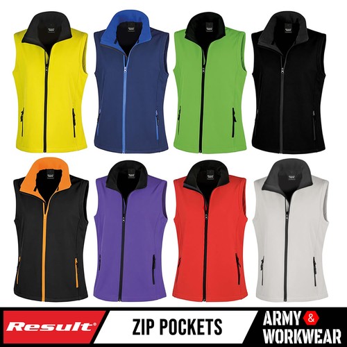 Womens softshell bodywarmer - softshell,