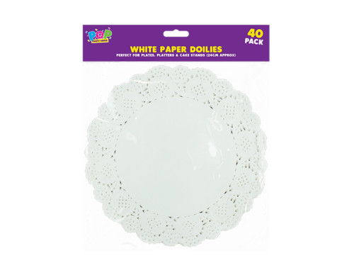 White paper doilies doyleys - paper,