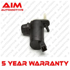 AIM Windscreen Washer Pump Front Rear Fits Ford Escort (Mk6) 1.6