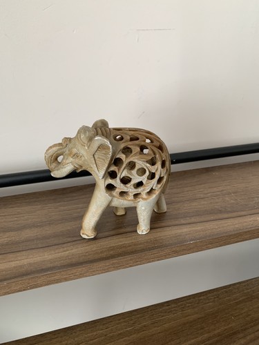 Hand carved soapstone - hand,