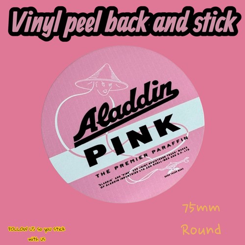 Aladdin pink paraffin vinyl - paraffin,