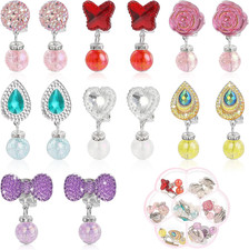 7 Pairs Clip on Earrings for