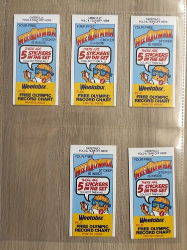 Unopened weetabix trade - weetabix,