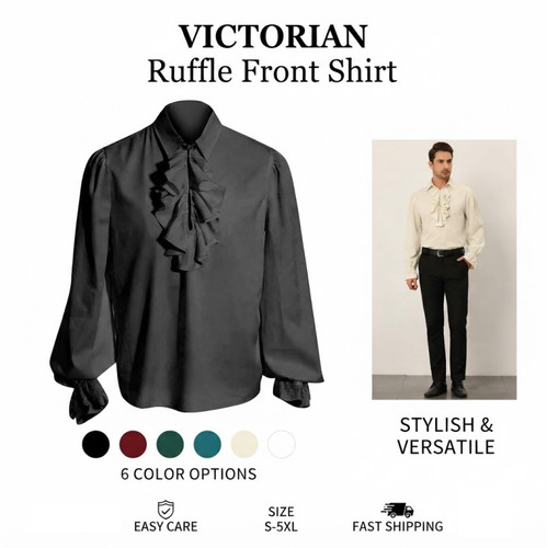 Retro men gothic - men, top