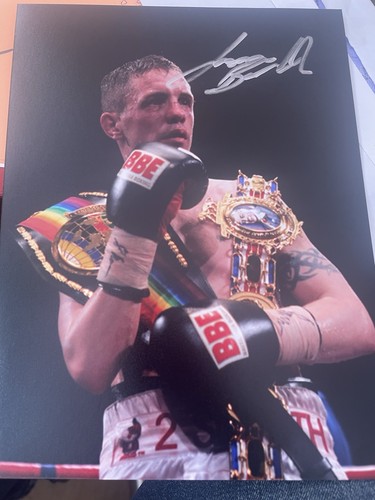 Jason booth signed boxing - signed,