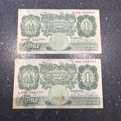 Green one pound - pound, notes