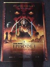 Star Wars Episode 1 Phantom Menace One Sheet Poster Uk Cinema Original