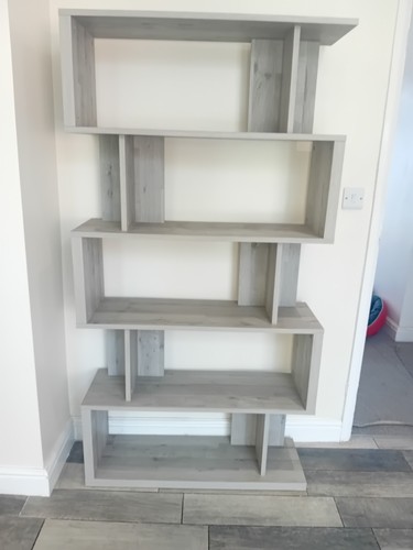 Next grey oak effect display - next,