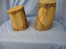 Wood / love hearts  Carving x2