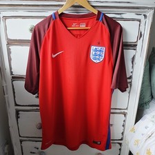 Nike XL England National Team Football Shirt Men's 2016 Away Kit Jersey