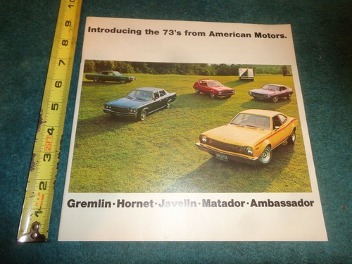 1973 amc full line - 1973, sales