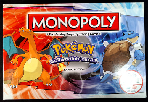 Hasbro monopoly pokemon - monopoly,