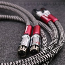 High quality silver plated - silver, xlr