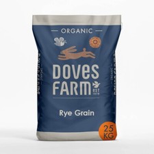 Organic Rye Grain 25KG (Doves)