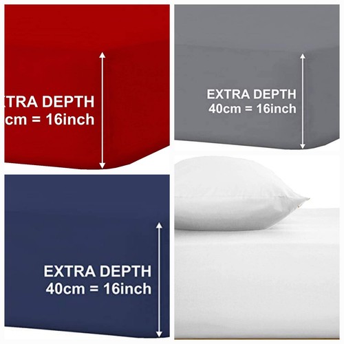 Extra deep fitted sheet - fitted,