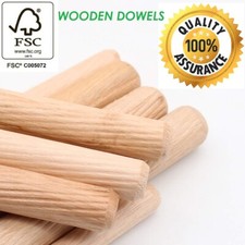 Wooden Dowels 6mm 8mm 10mm