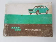 Fiat 127 Owners Handbook Dated 1976 Used Condition Two Door Three Door Special