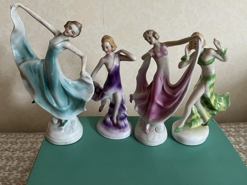 Vintage art deco set - of, 4