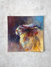 Original Hare Painting Signed