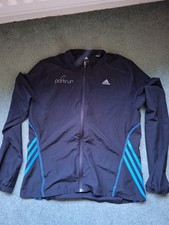Womens Running Adidas ParkRun Jacket, Black Size S-M / 8-14 Park Run New