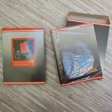 2 Photoflip Flip Library Boxed Photo Album 24 6x4" black Red In Packaging