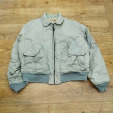 Bomber Jacket Mens XL Grey