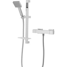 Triton Excellente Chrome effect Rear fed Mixer Shower & 1.25m hose length