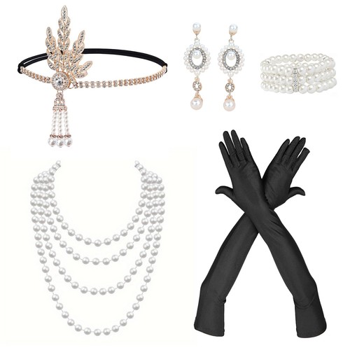 Pcs 1920s accessories - accessories, for