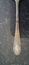 Antique Silver Plate Jam Spoon
