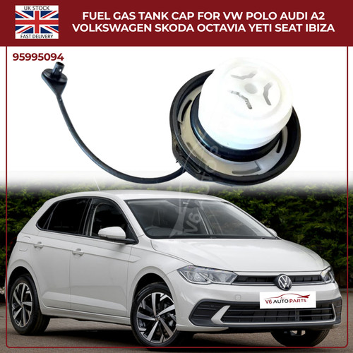 Fuel gas tank cap - gas, polo