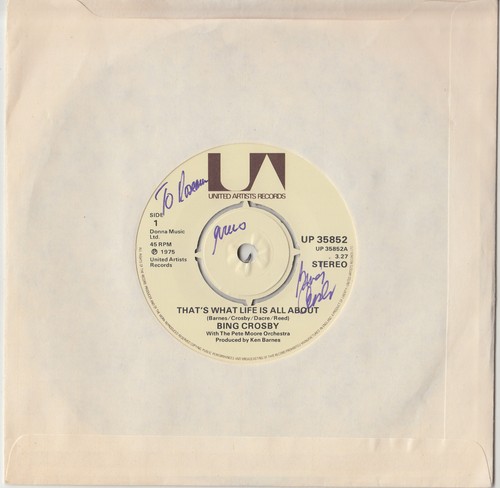 1975 record hand - , by