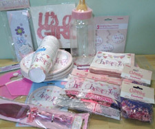 Girls Pink Christening - Table