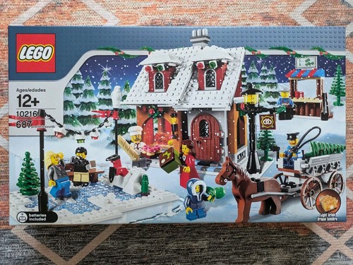 Lego winter post - lego, 'winter