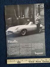 1968 68 Jaguar XKE Print Ad