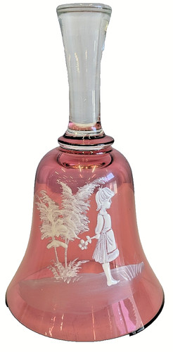 Mary gregory cranberry glass - cranberry,