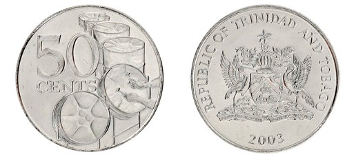 Trinidad tobago 50 - 50, cents