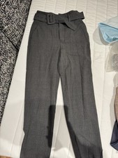 Zara Dark Grey Cigarette Ankle