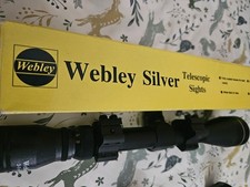 VINTAGE WEBLEY 3-9×40  RIFLE SCOPE  WEIHRAUCH BSA DIANA FEINWERKBAU  ANCHULTZE