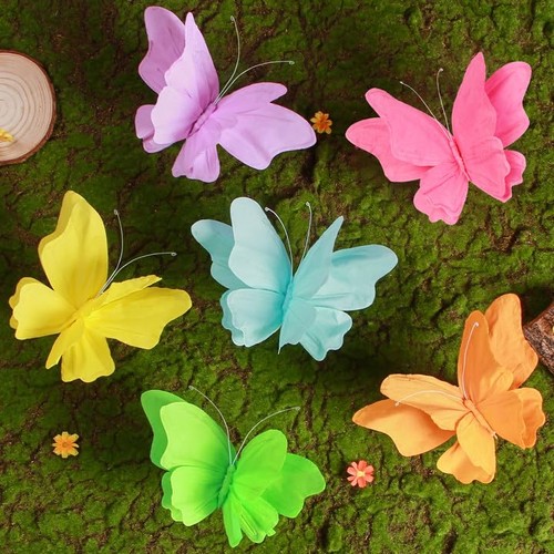 6pcs hanging butterflies - hanging,