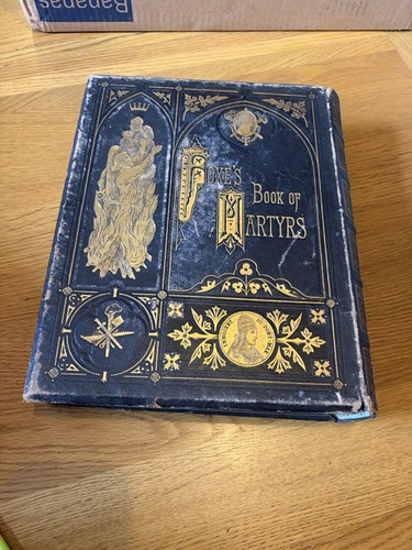 Antique 1873 foxe - antique, book