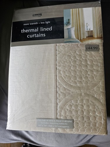 Dunelm thermal lined - lined, pencil