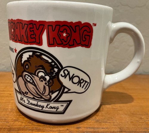 Vintage 1981 donkey kong mug - vintage,
