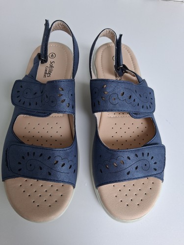 Softlites womens sandals denim - sandals,