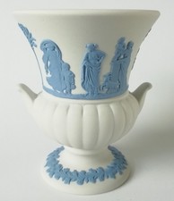 Wedgwood Blue on White