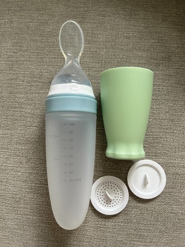 Baby spoon bottle - baby, feeder