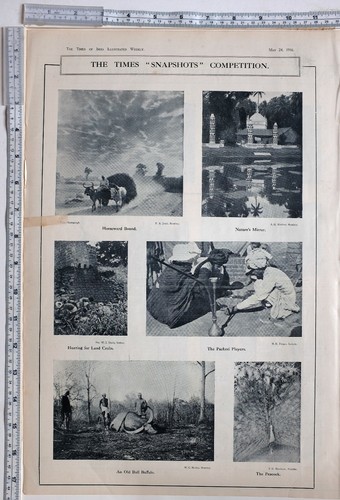 1916 india print pachesi - print,